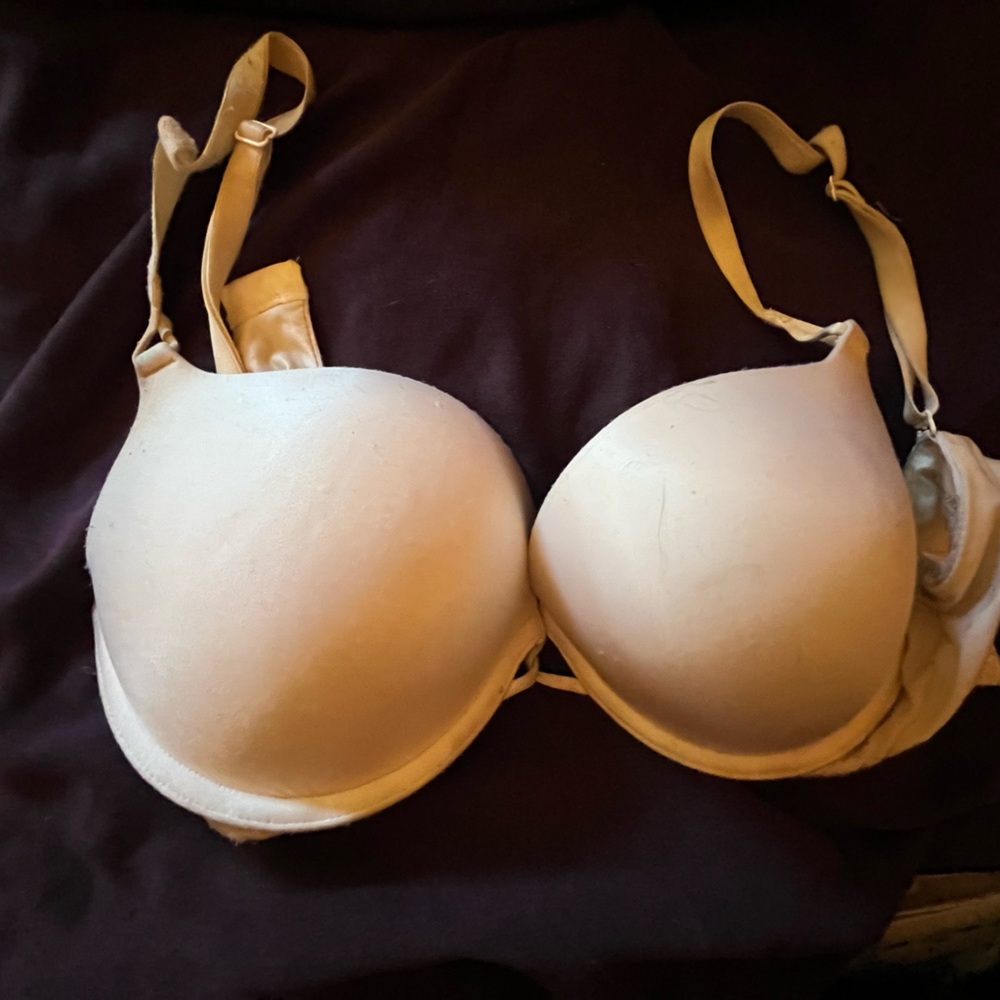 White push up bra 36C
